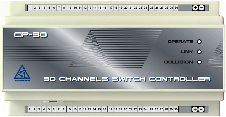 Прежний дизайн контроллера CP-30